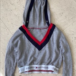 Cropped hoodie